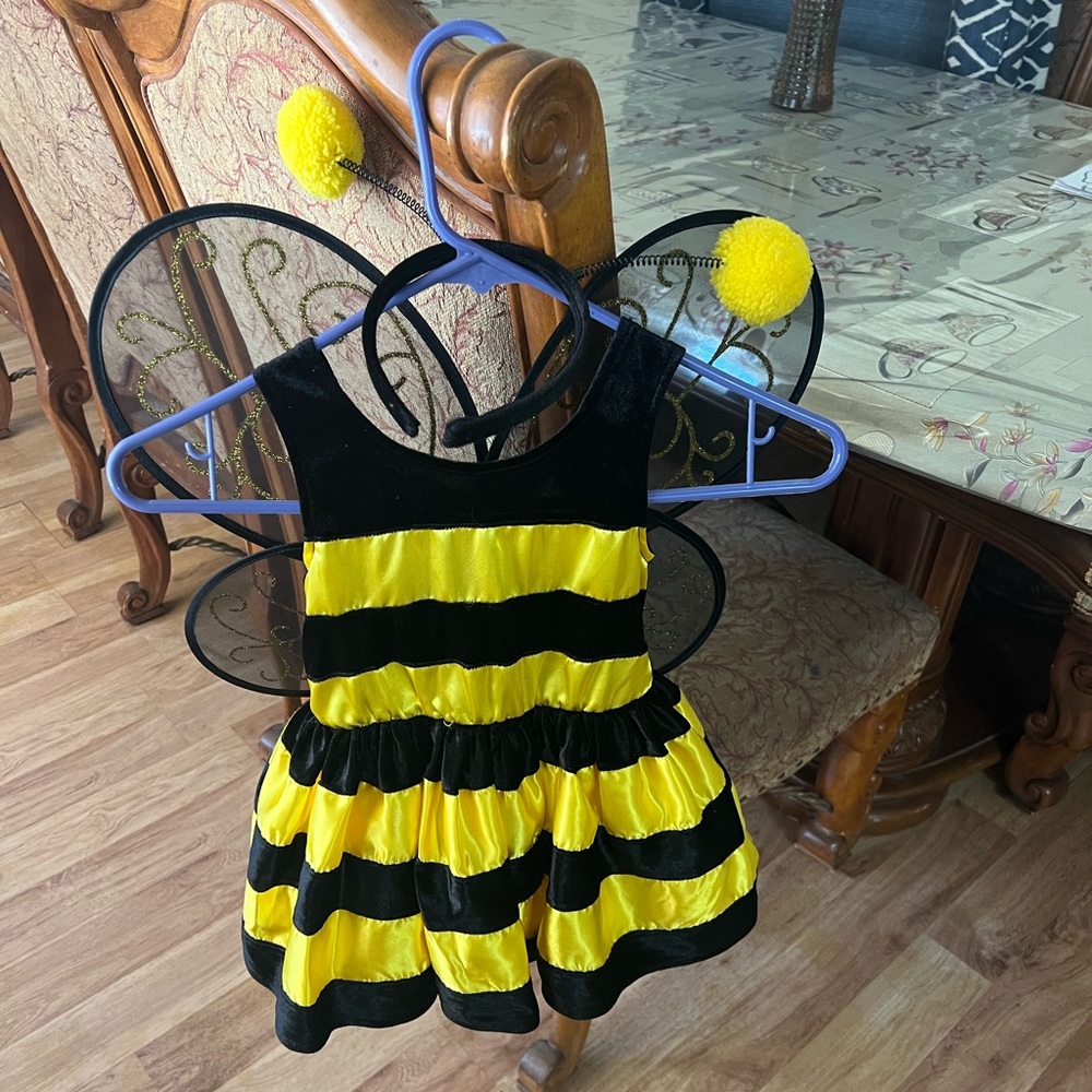 Bumble bee costume 2t-3t